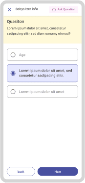 Robot question mobile